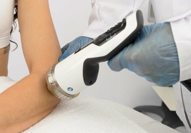 shockwave golfers elbow treatment.